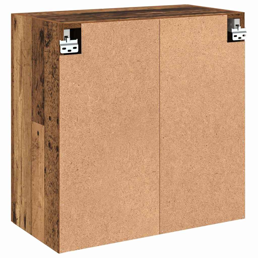 vidaXL Szafka ścienna Stare drewno 60 x 31 x 60 cm