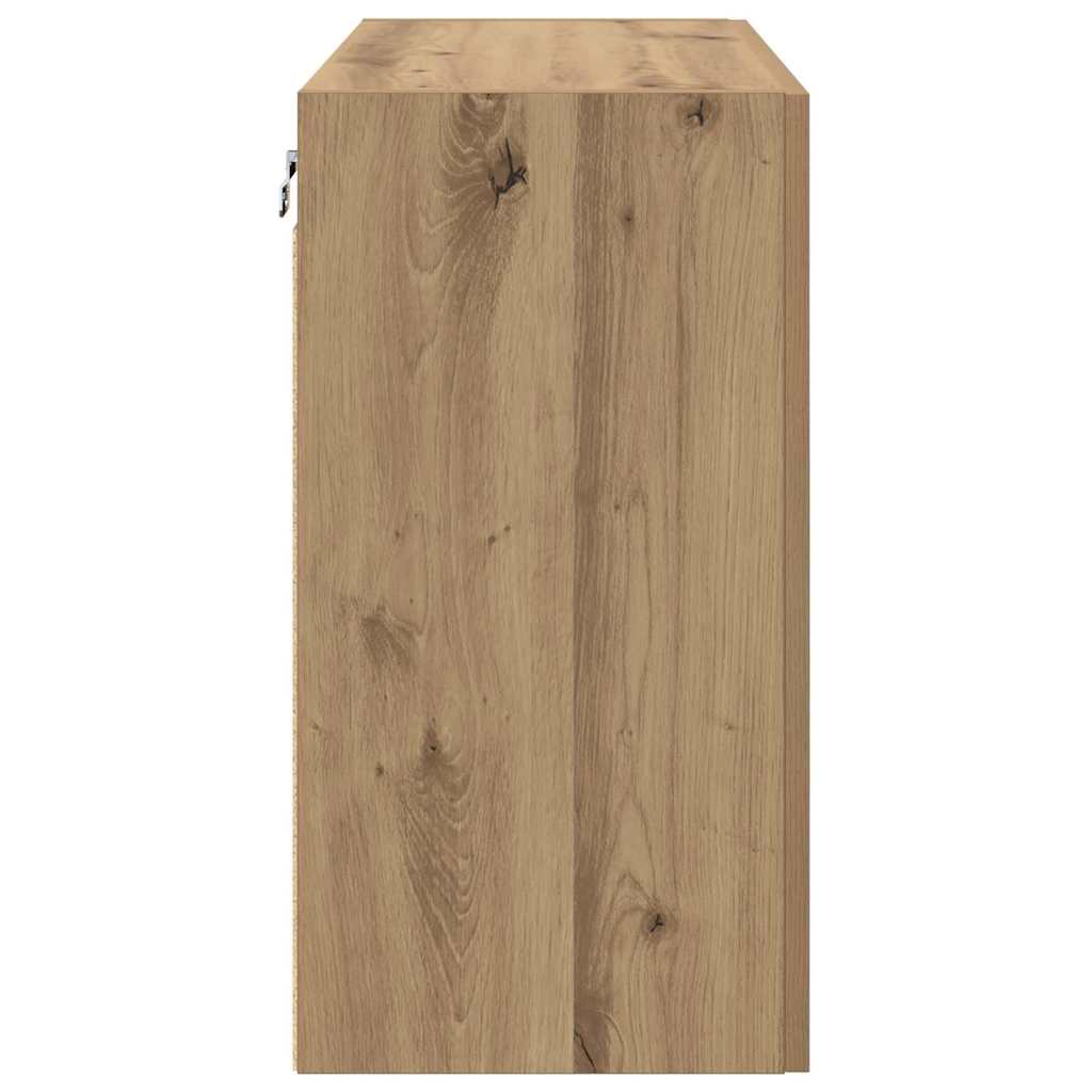 vidaXL Szafka ścienna Dąb rzemieślniczy 60 x 31 x 60 cm