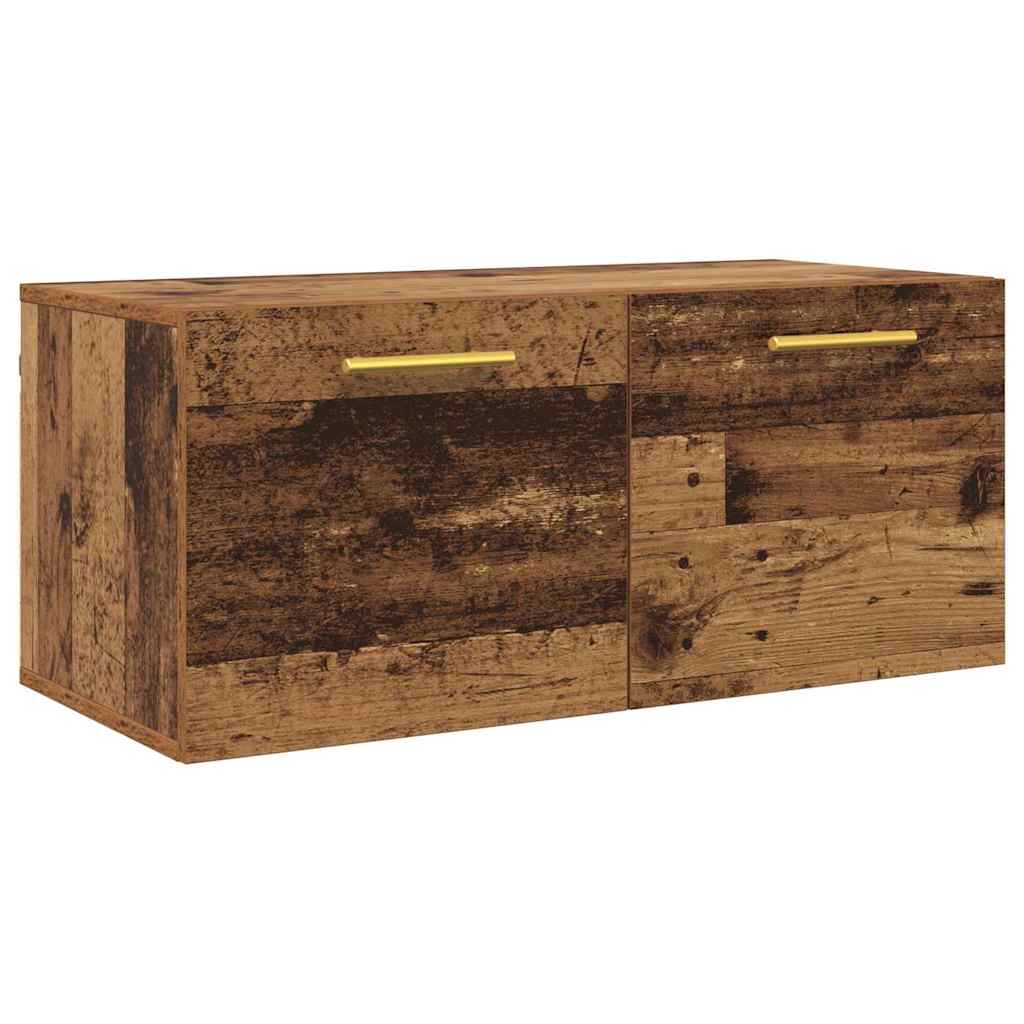 vidaXL Szafka ścienna 80 x 36.5 x 35 cm Drewno inżynieryjne