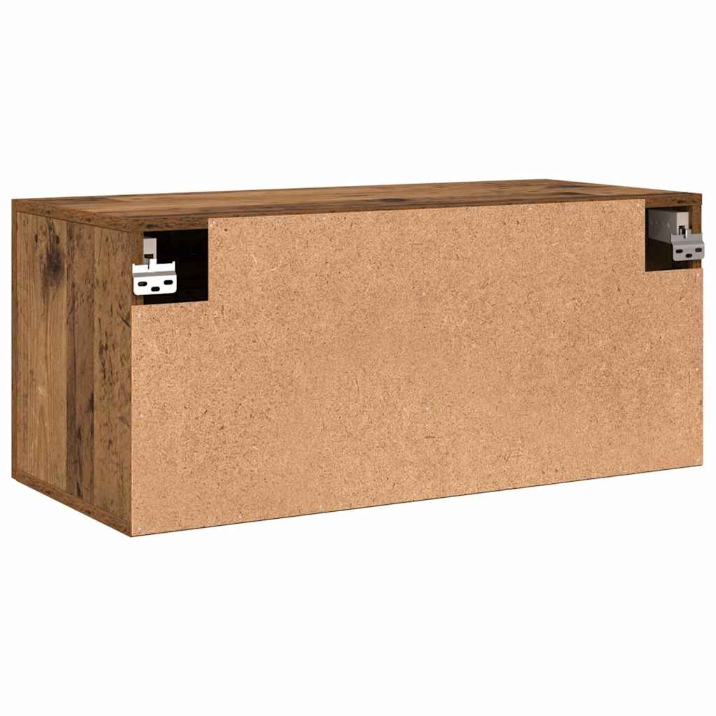 vidaXL Szafka ścienna 80 x 36.5 x 35 cm Drewno inżynieryjne
