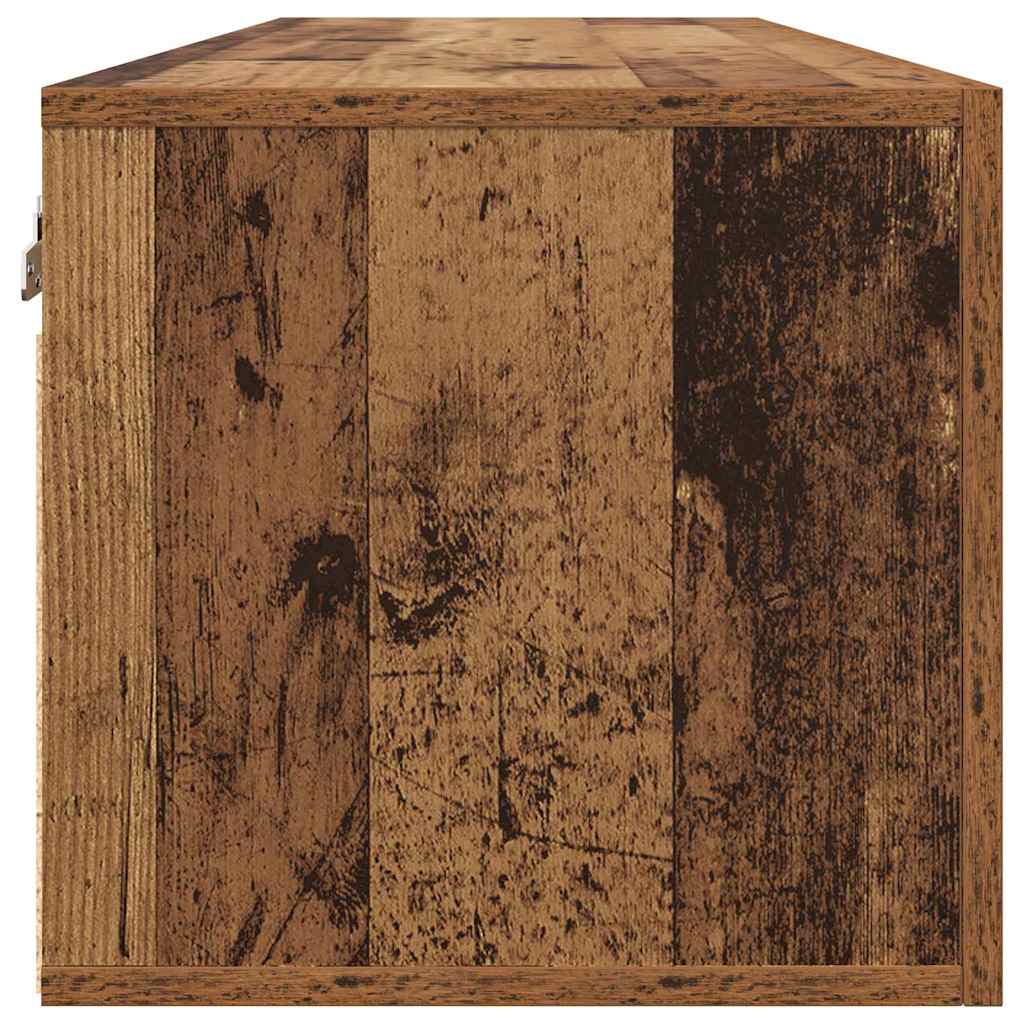vidaXL Szafka ścienna 80 x 36.5 x 35 cm Drewno inżynieryjne