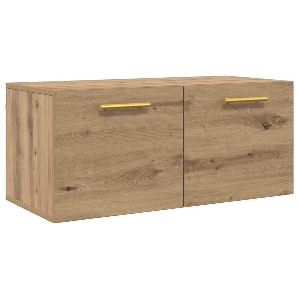 vidaXL Szafka ścienna 80 x 36.5 x 35 cm Drewno inżynieryjne