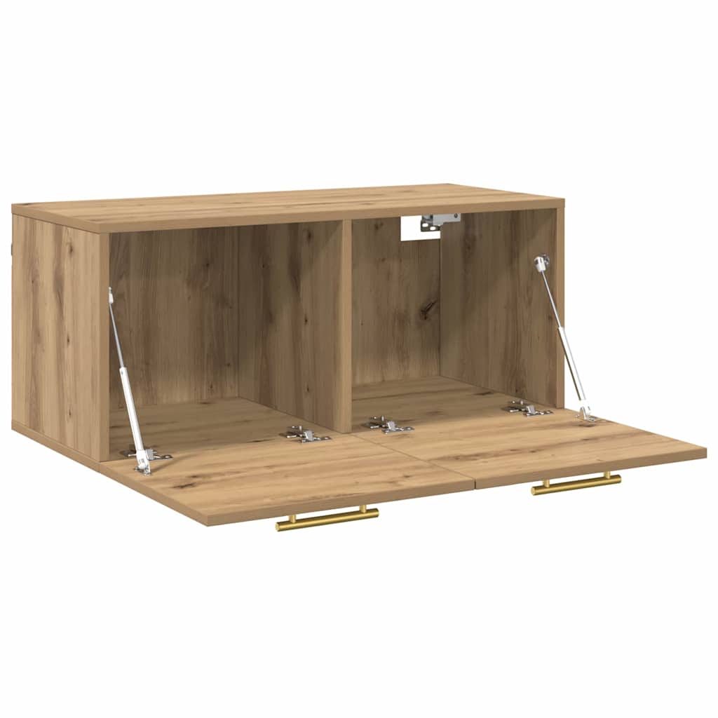 vidaXL Szafka ścienna 80 x 36.5 x 35 cm Drewno inżynieryjne