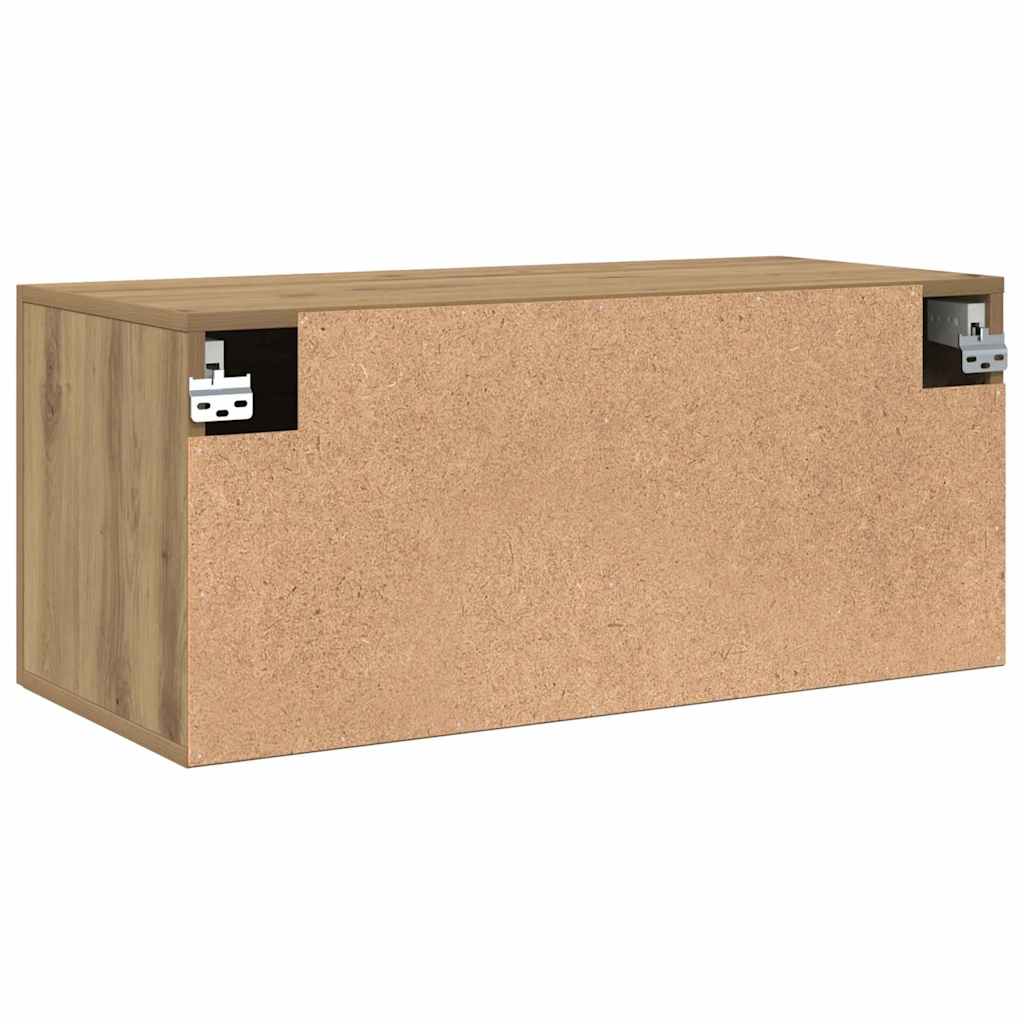 vidaXL Szafka ścienna 80 x 36.5 x 35 cm Drewno inżynieryjne