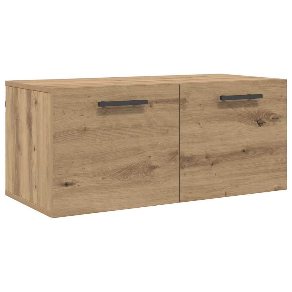 vidaXL Szafka ścienna dąb artisan 80 x 36.5 x 35 cm