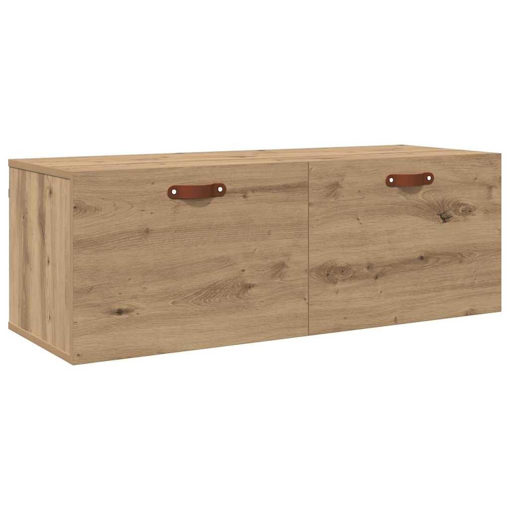 vidaXL Szafka ścienna Dąb rzemieślniczy 100 x 36,5 x 35 cm