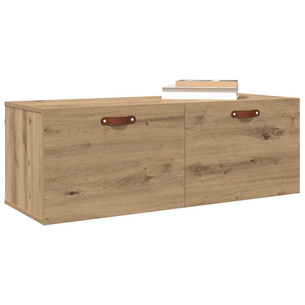 vidaXL Szafka ścienna Dąb rzemieślniczy 100 x 36,5 x 35 cm
