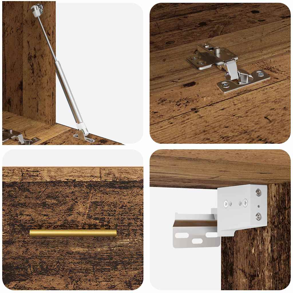 vidaXL Szafka ścienna 100 x 36.5 x 35 cm Drewno inżynieryjne