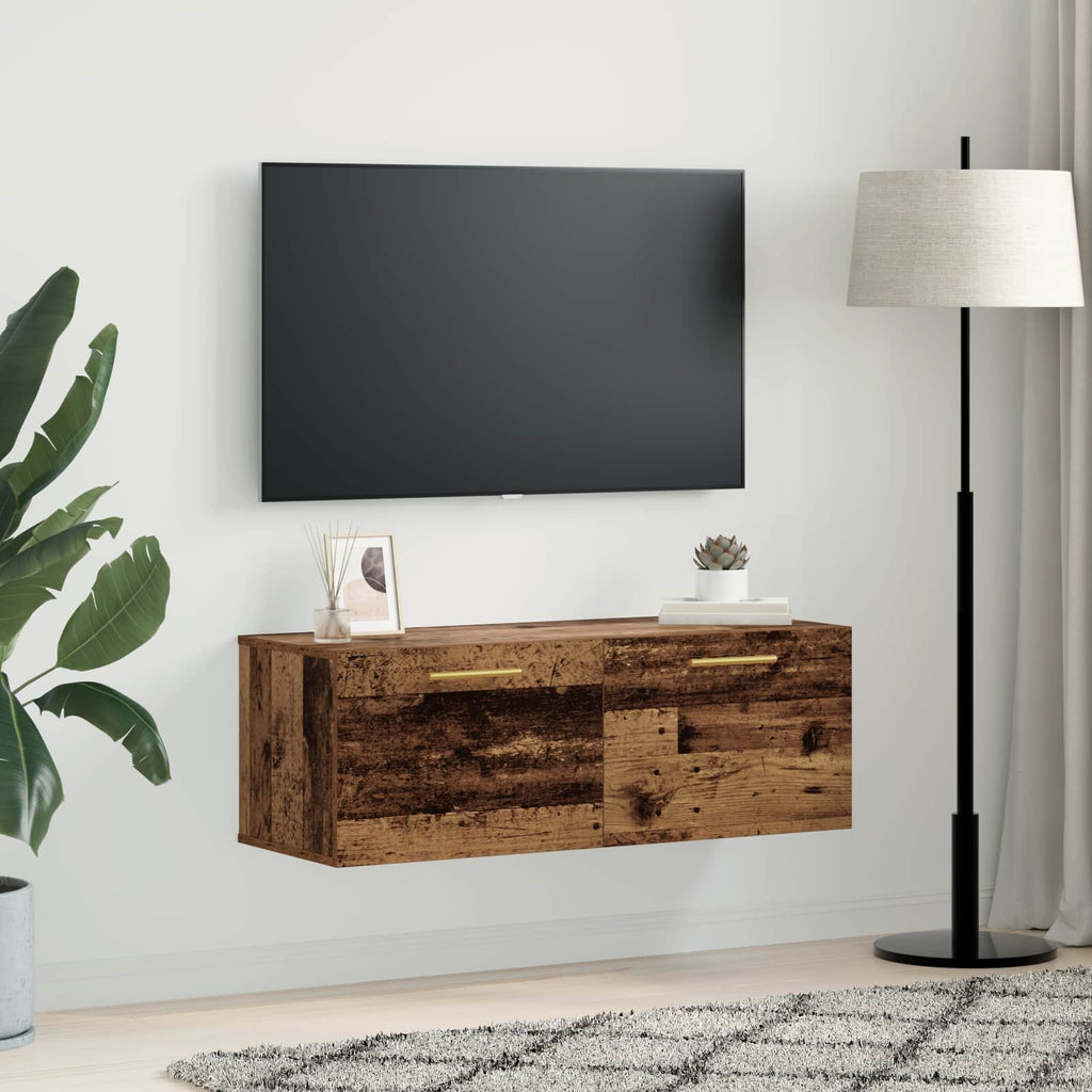 vidaXL Szafka ścienna 100 x 36.5 x 35 cm Drewno inżynieryjne