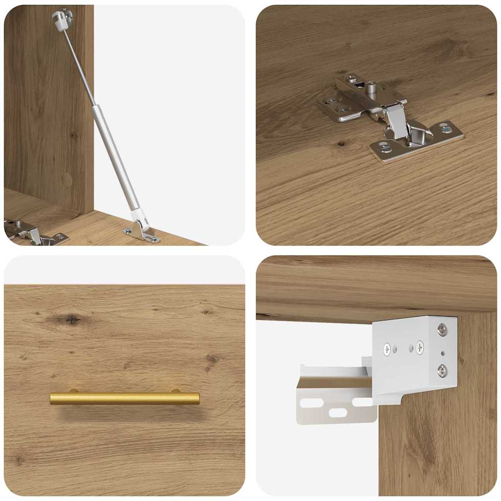 vidaXL Szafka ścienna 100 x 36.5 x 35 cm Drewno inżynieryjne