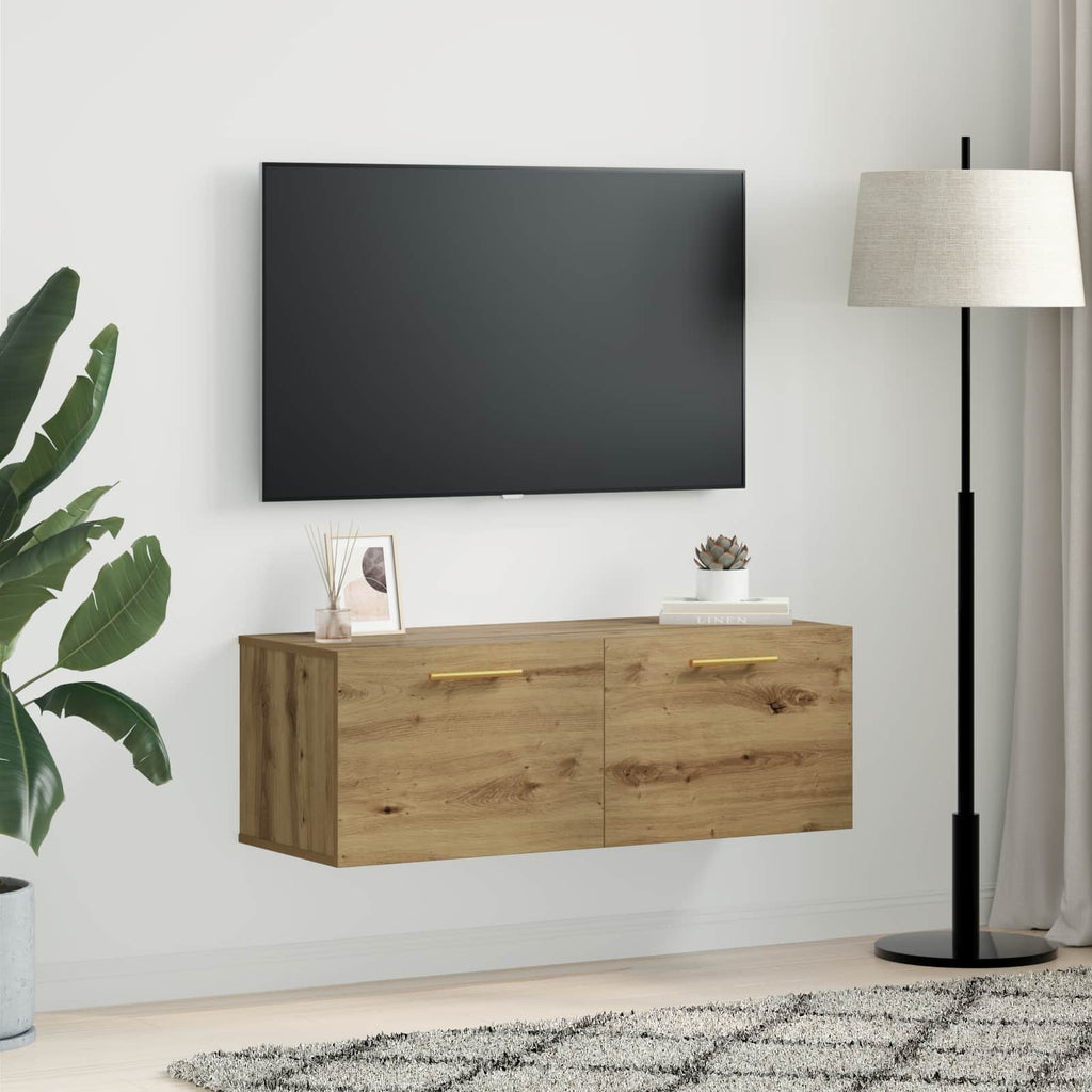vidaXL Szafka ścienna 100 x 36.5 x 35 cm Drewno inżynieryjne