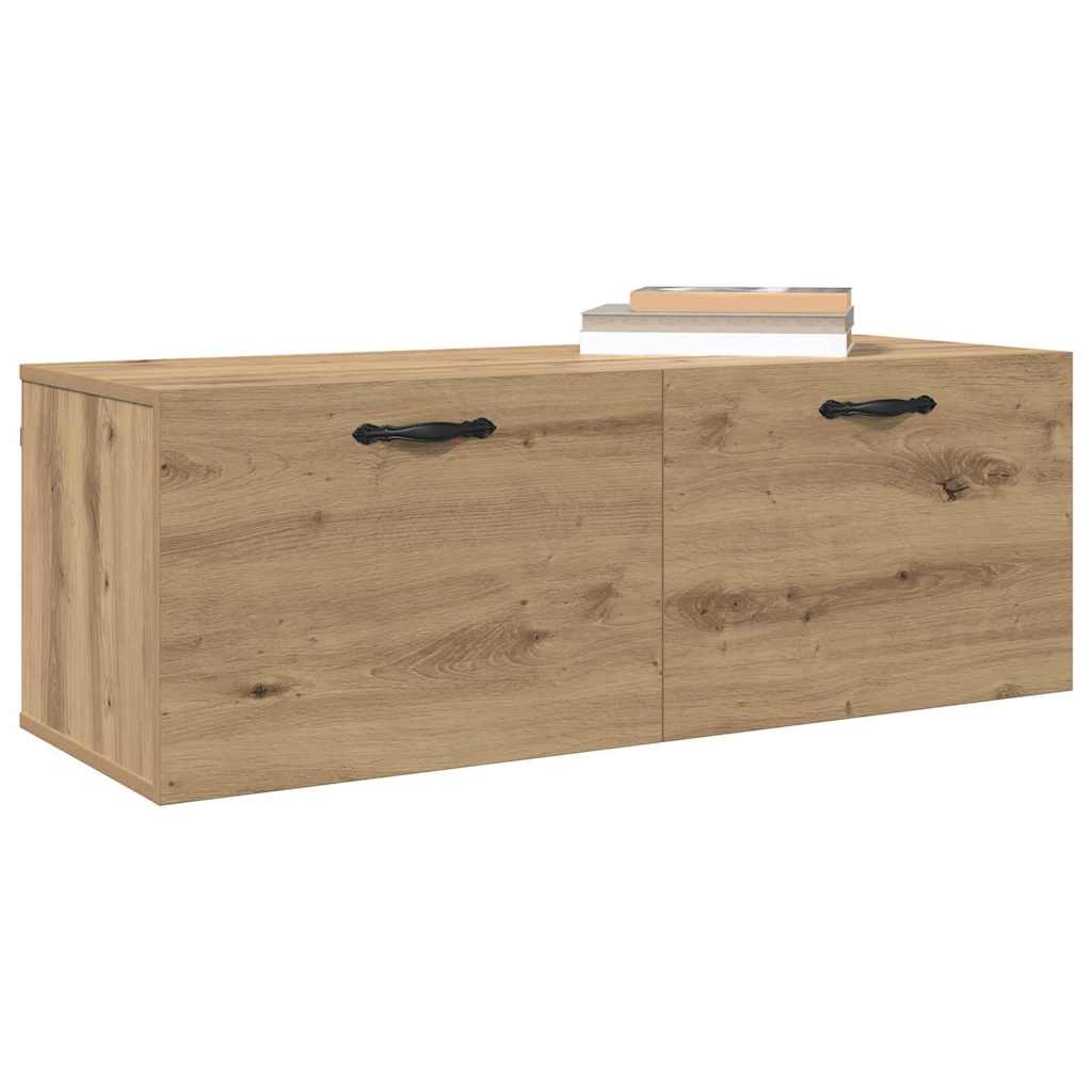 vidaXL Szafka ścienna Dąb rzemieślniczy 100 x 36,5 x 35 cm