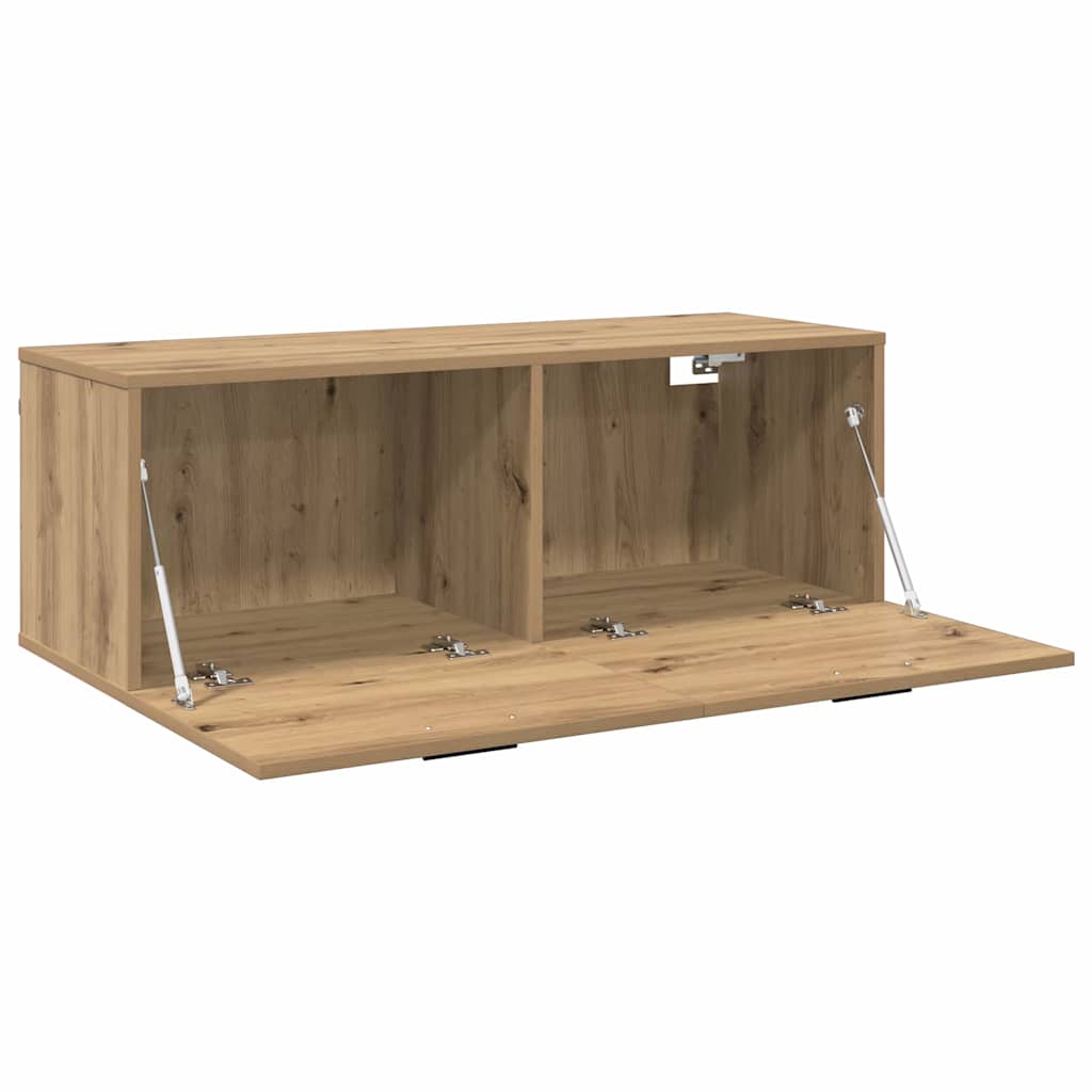 vidaXL Szafka ścienna Dąb rzemieślniczy 100 x 36,5 x 35 cm