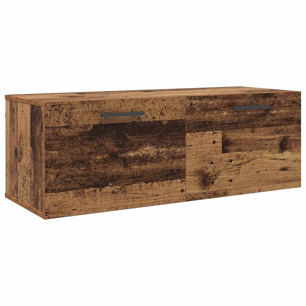 vidaXL Szafka ścienna Stare drewno 100 x 36.5 x 35 cm