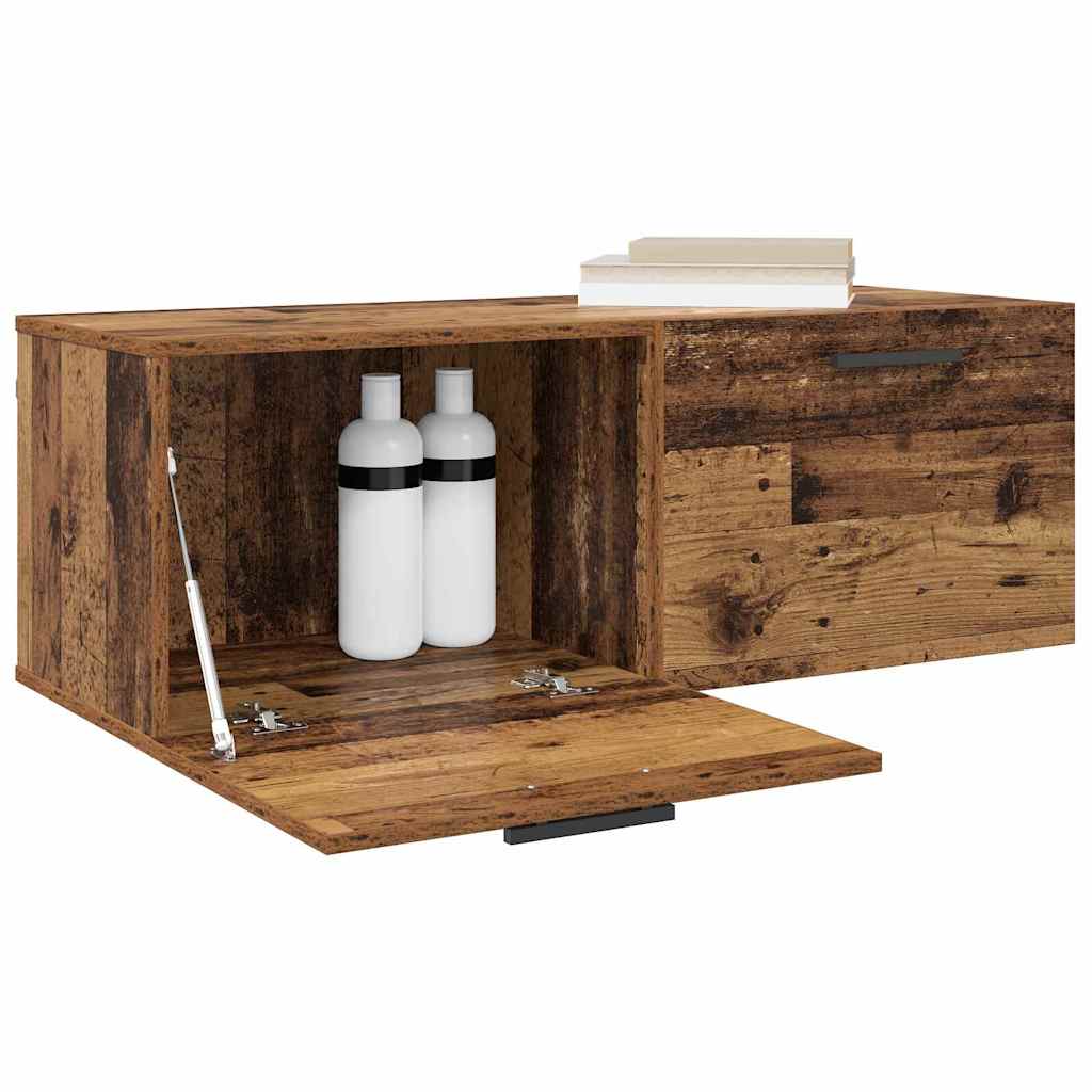 vidaXL Szafka ścienna Stare drewno 100 x 36.5 x 35 cm