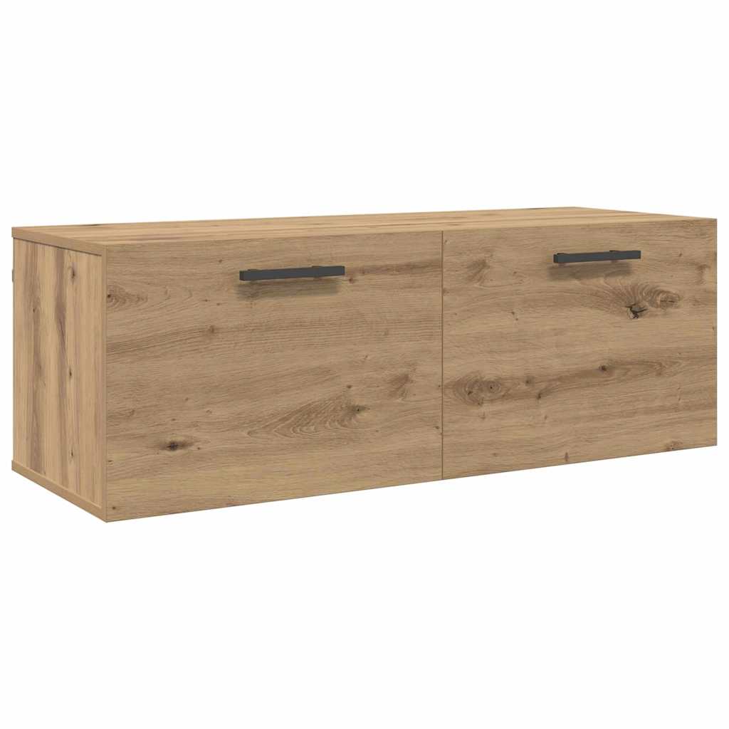 vidaXL Szafka ścienna dąb artisan 100 x 36.5 x 35 cm