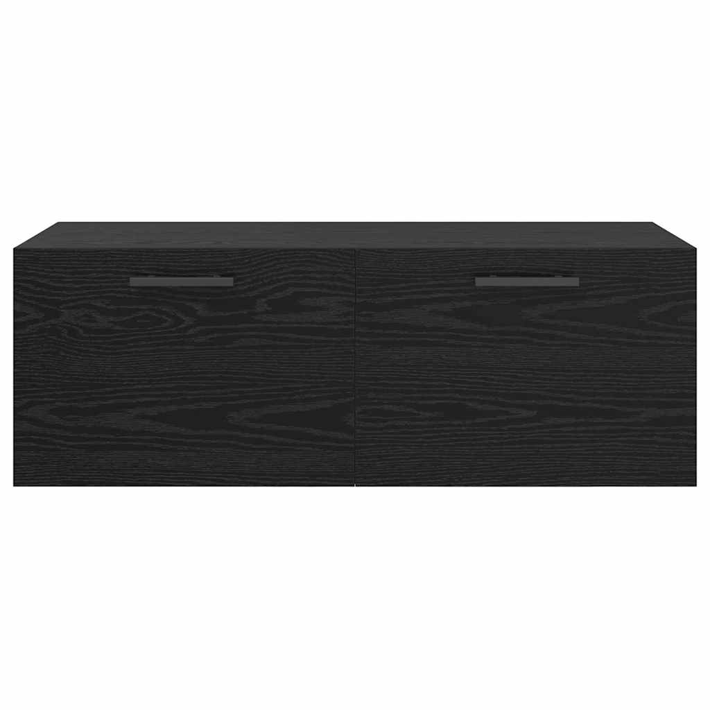 vidaXL Szafka ścienna Czarny dąb 100 x 36.5 x 35 cm