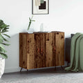 vidaXL Bufet Stare drewno 89,5 x 34 x 80 cm Materiał drewnopochodny