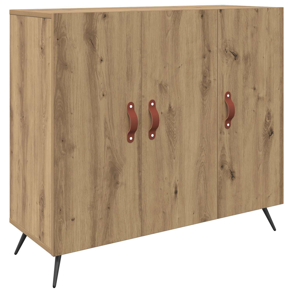 vidaXL Bufet Dąb rzemieślniczy 89,5 x 34 x 80 cm