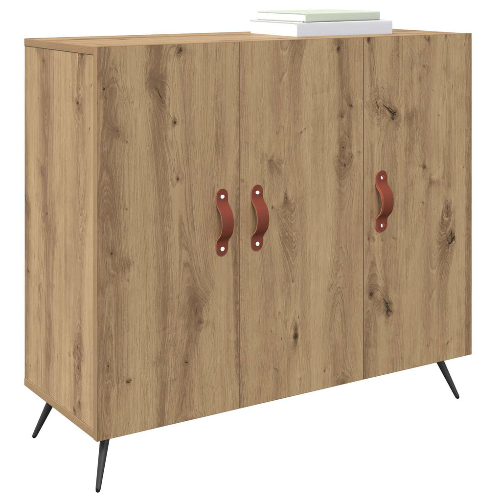 vidaXL Bufet Dąb rzemieślniczy 89,5 x 34 x 80 cm