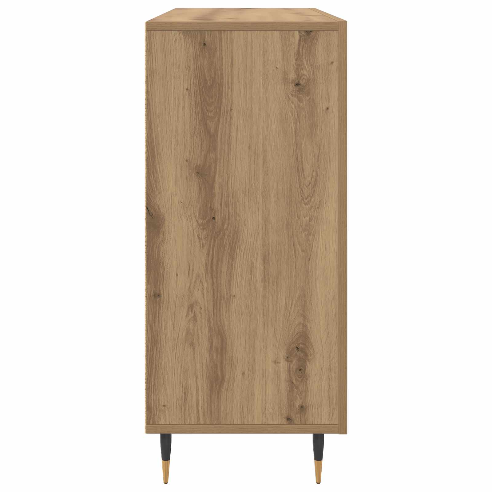 vidaXL Bufet Dąb rzemieślniczy 90 x 34 x 80 cm Materiał drewnopochodny