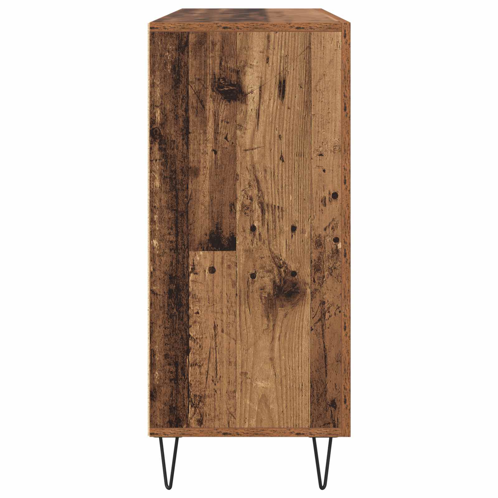 vidaXL Bufet Stare drewno 90 x 32,5 x 80 cm Materiał drewnopochodny