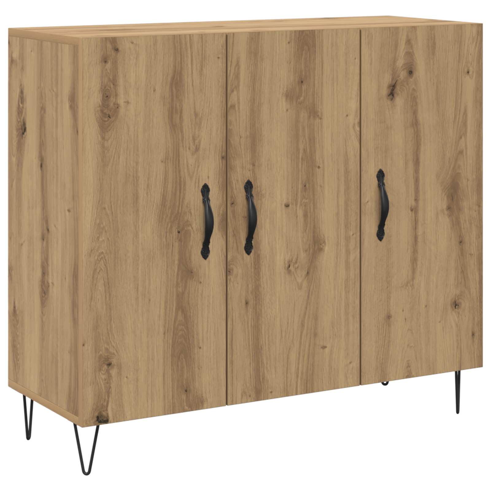 vidaXL Bufet Dąb rzemieślniczy 90 x 32,5 x 80 cm