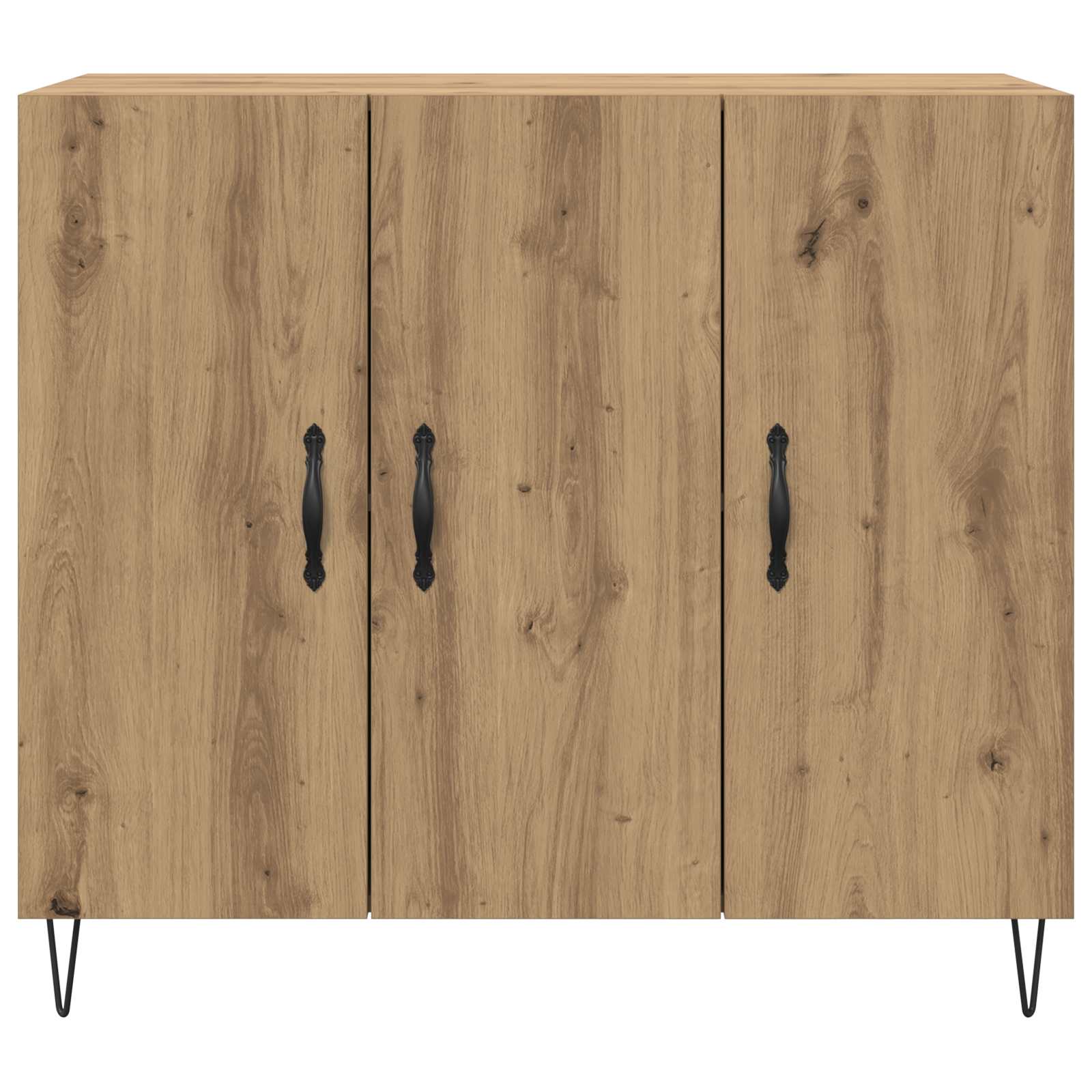 vidaXL Bufet Dąb rzemieślniczy 90 x 32,5 x 80 cm