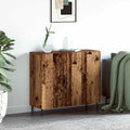 vidaXL Bufet Stare drewno 90 x 34 x 80 cm Materiał drewnopochodny