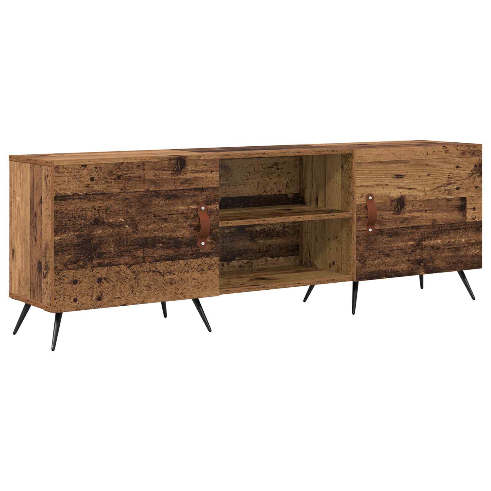 vidaXL Szafka pod telewizor Stare drewno 150 x 30 x 50 cm