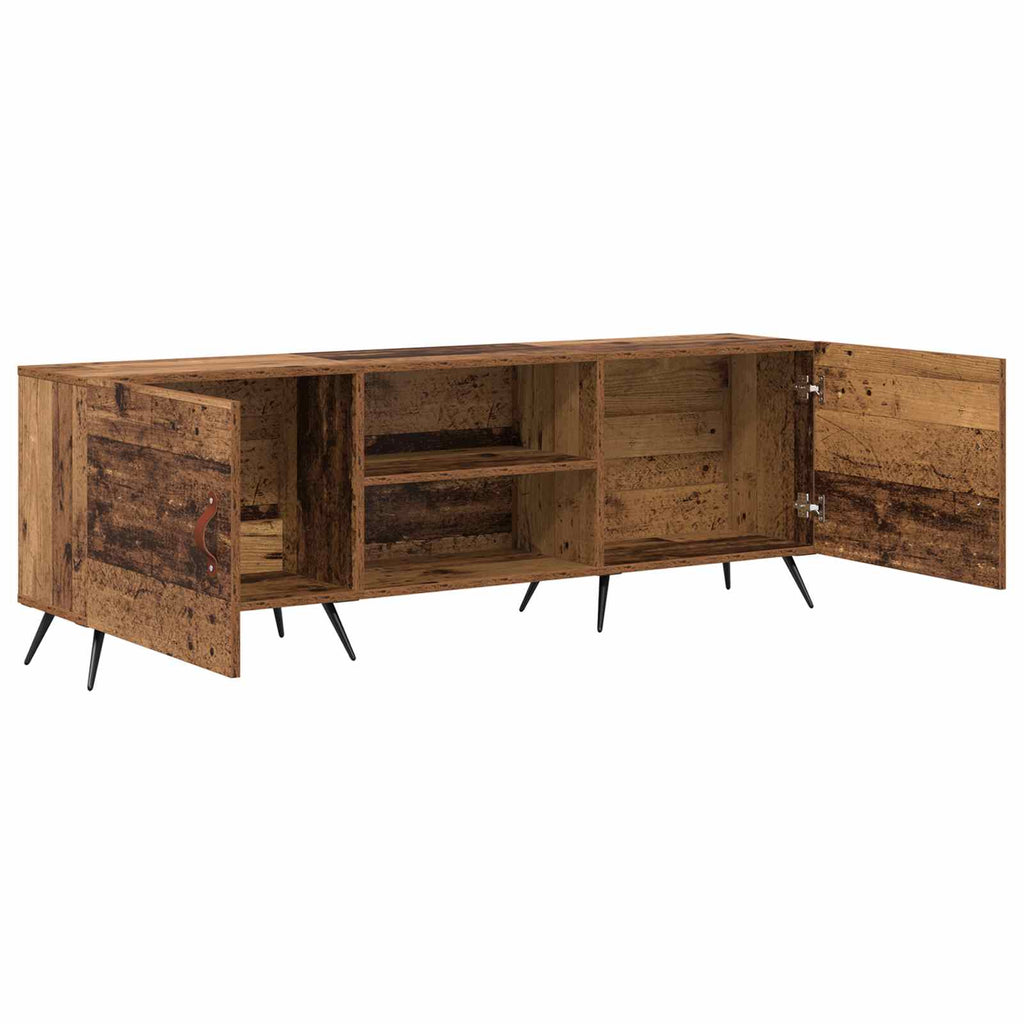 vidaXL Szafka pod telewizor Stare drewno 150 x 30 x 50 cm