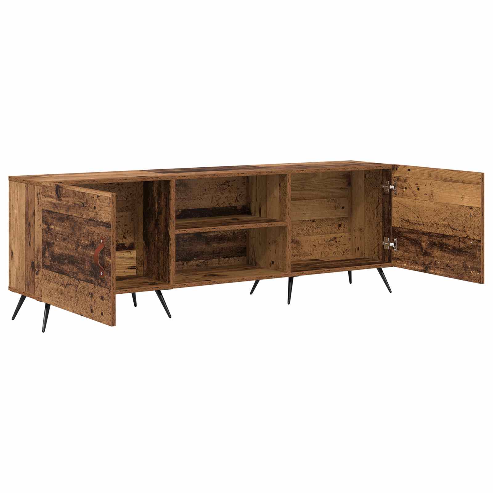vidaXL Szafka pod telewizor Stare drewno 150 x 30 x 50 cm