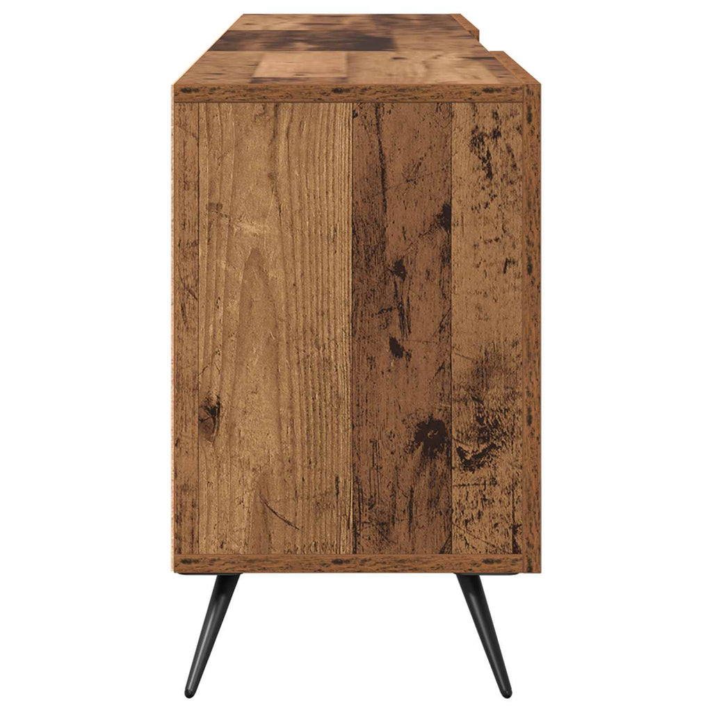vidaXL Szafka pod telewizor Stare drewno 150 x 30 x 50 cm