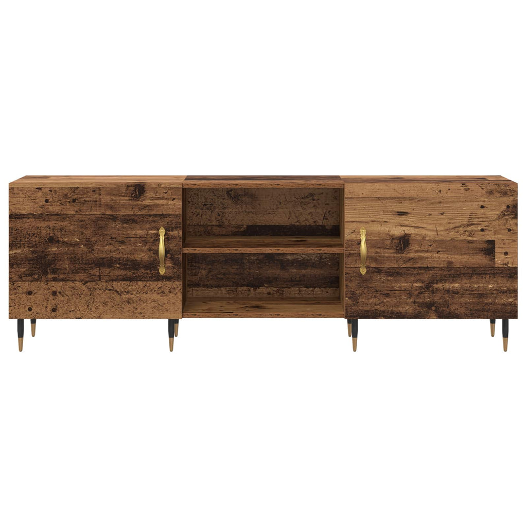 vidaXL Szafka pod telewizor Stare drewno 150 x 30 x 50 cm