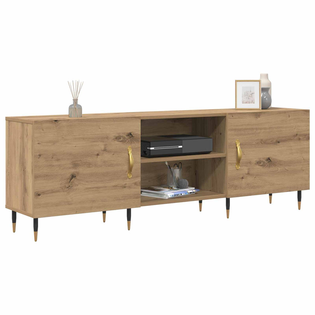 vidaXL Szafka pod telewizor dąb artisan 150 x 30 x 50 cm