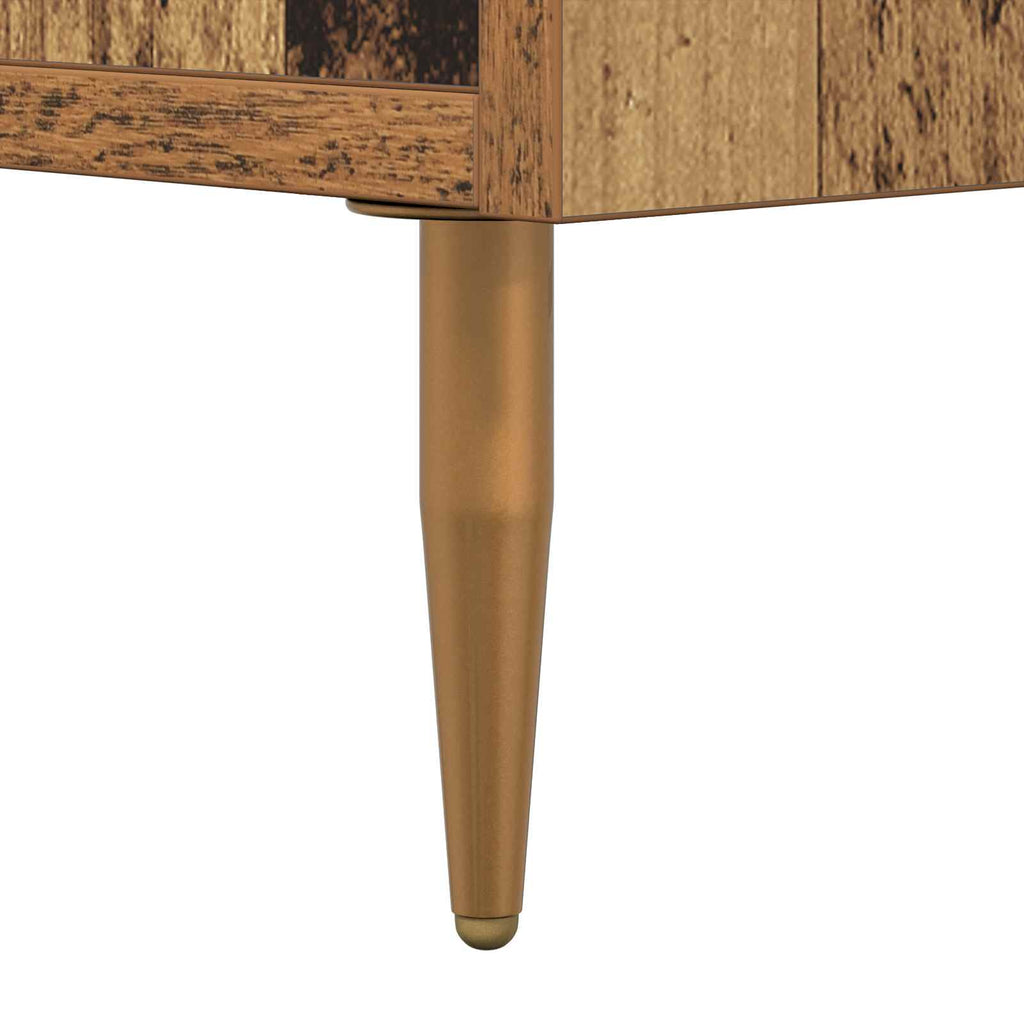 vidaXL Szafka pod telewizor Stare drewno 150 x 30 x 50 cm
