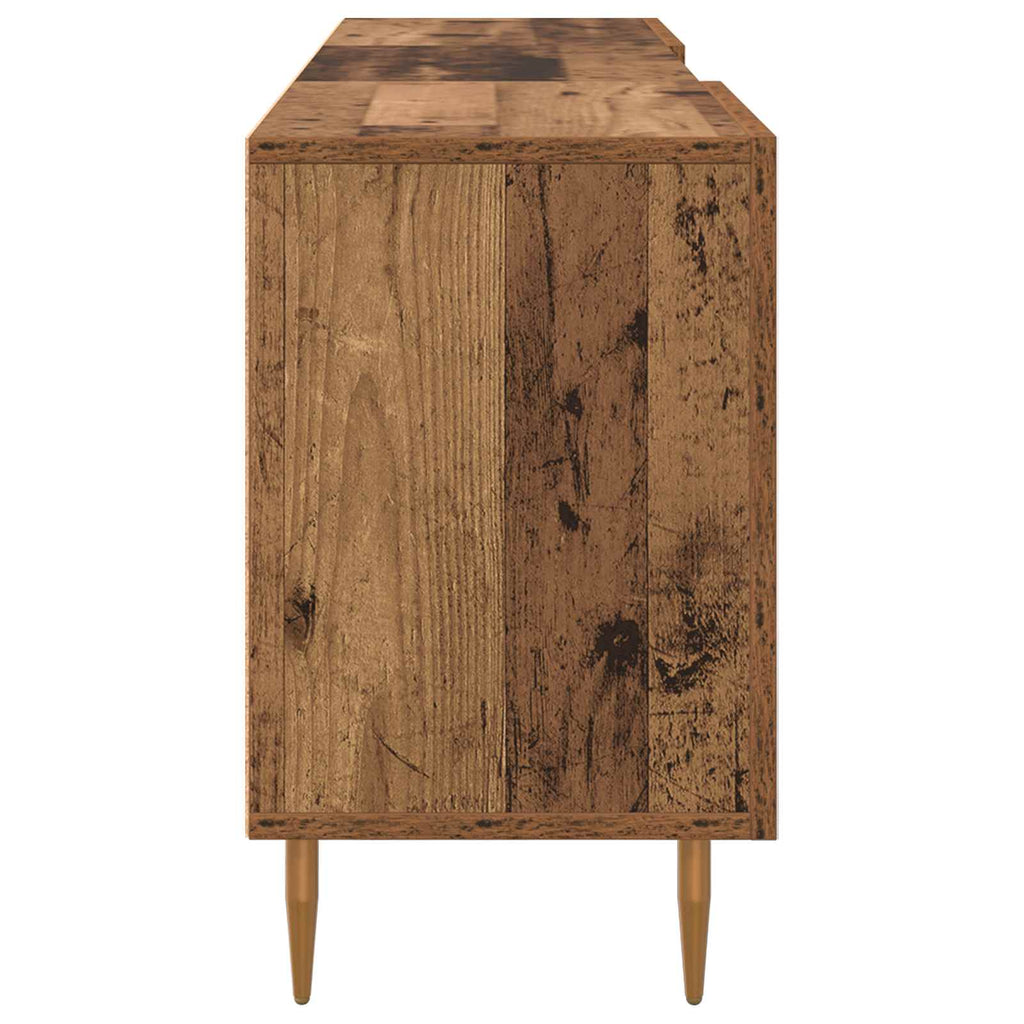vidaXL Szafka pod telewizor Stare drewno 150 x 30 x 50 cm