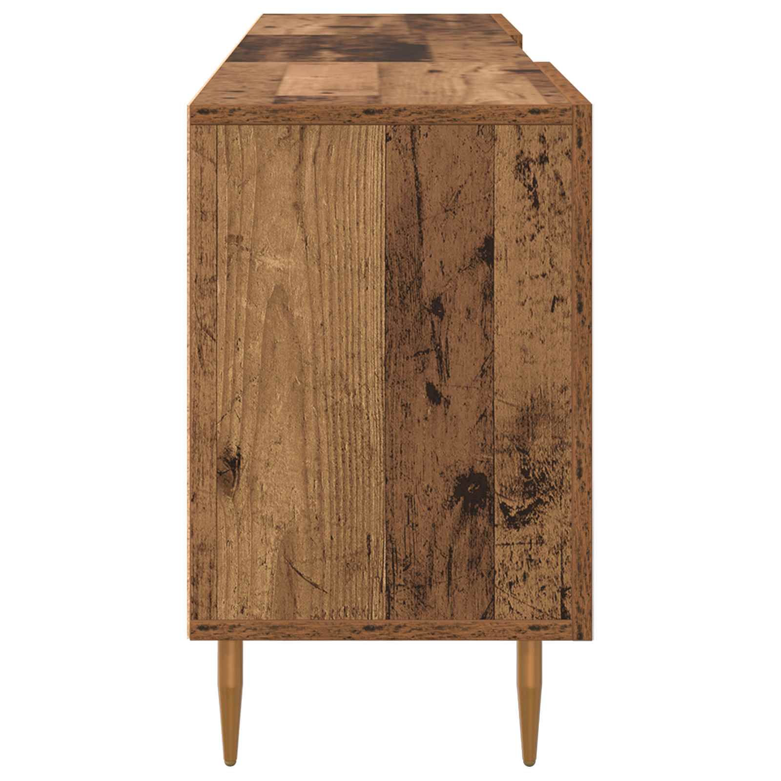 vidaXL Szafka pod telewizor Stare drewno 150 x 30 x 50 cm