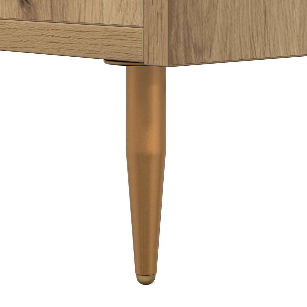 vidaXL Szafka pod telewizor dąb artisan 150 x 30 x 50 cm