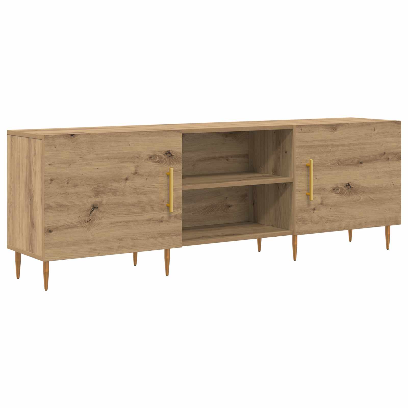 vidaXL Szafka pod telewizor dąb artisan 150 x 30 x 50 cm