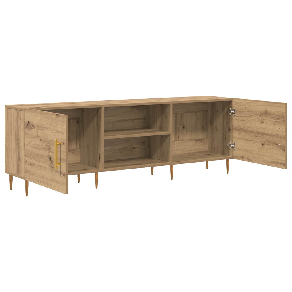 vidaXL Szafka pod telewizor dąb artisan 150 x 30 x 50 cm