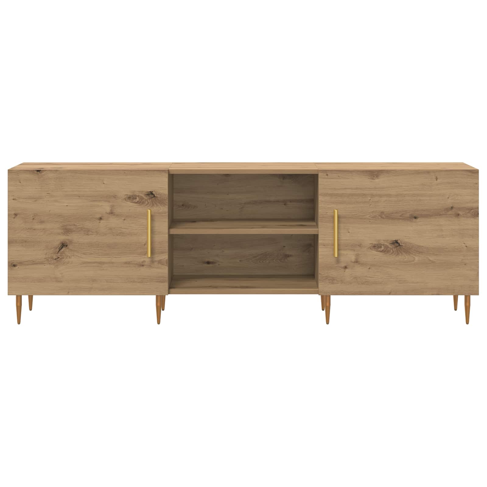 vidaXL Szafka pod telewizor dąb artisan 150 x 30 x 50 cm