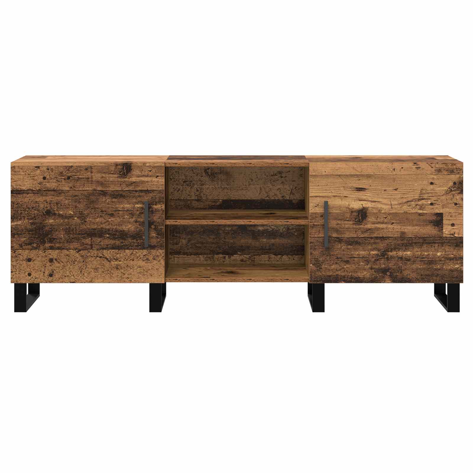 vidaXL Szafka pod telewizor Stare drewno 150 x 30 x 50 cm