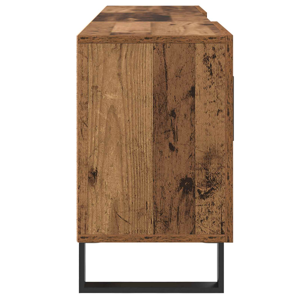 vidaXL Szafka pod telewizor Stare drewno 150 x 30 x 50 cm