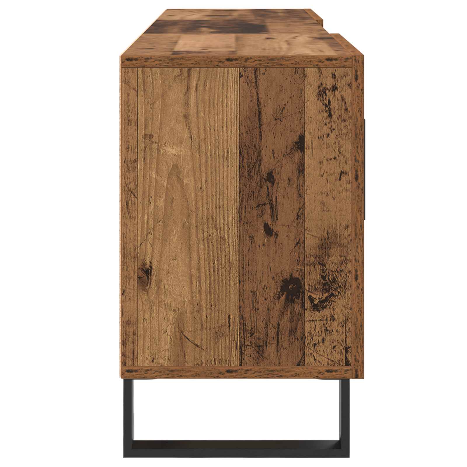 vidaXL Szafka pod telewizor Stare drewno 150 x 30 x 50 cm