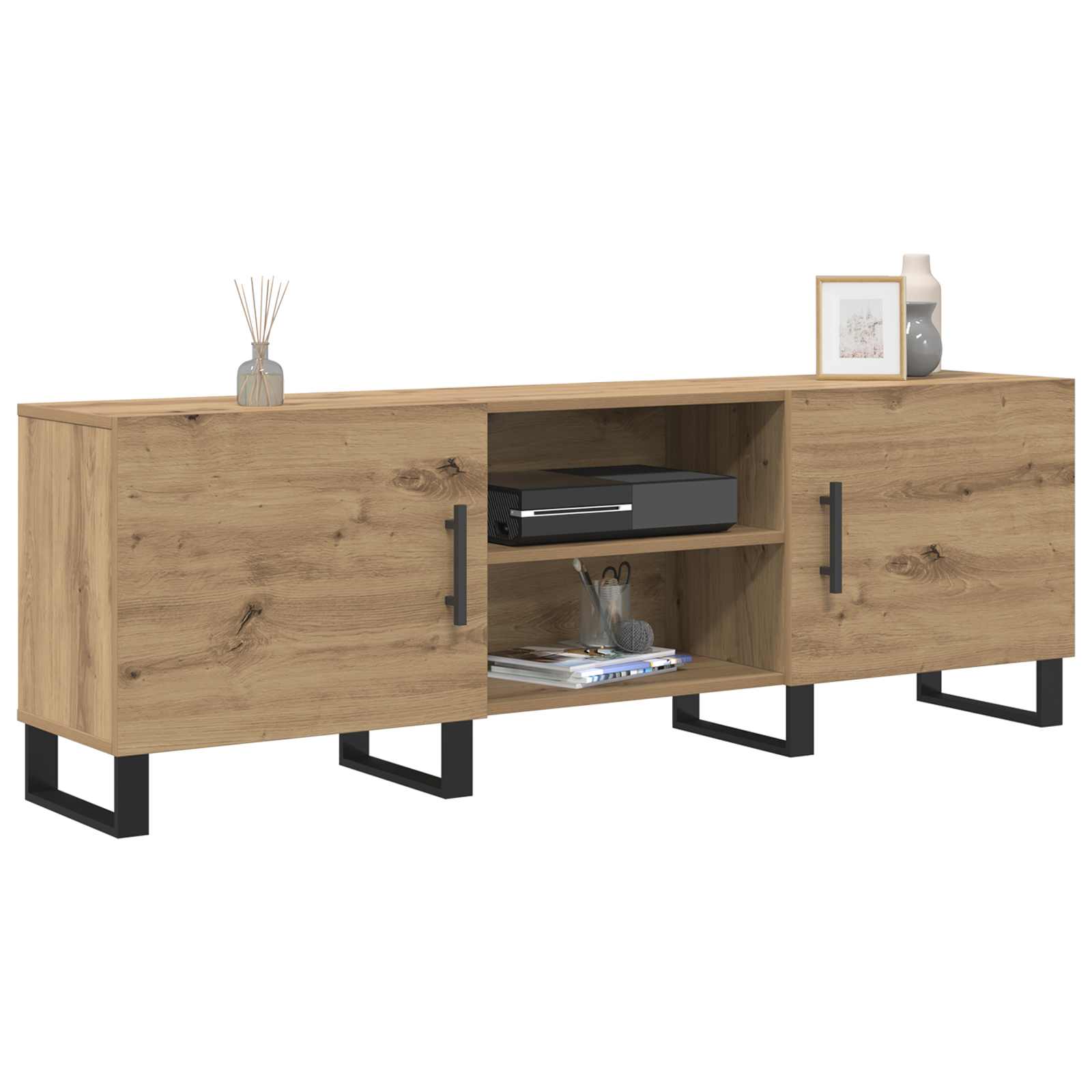 vidaXL Szafka pod telewizor Dąb rzemieślniczy 150 x 30 x 50 cm