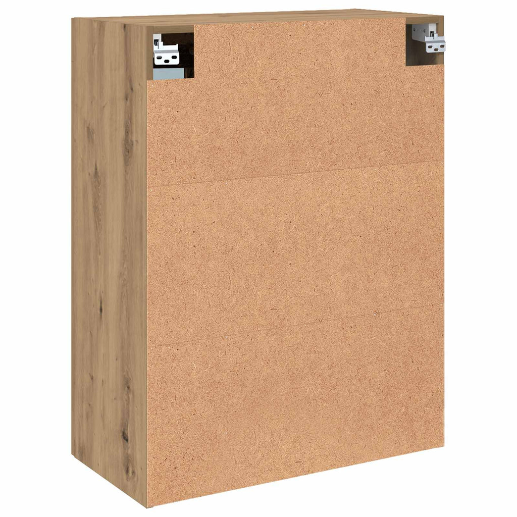 vidaXL Bufet Dąb rzemieślniczy 69,5 x 34 x 90 cm Drewno inżynieryjne