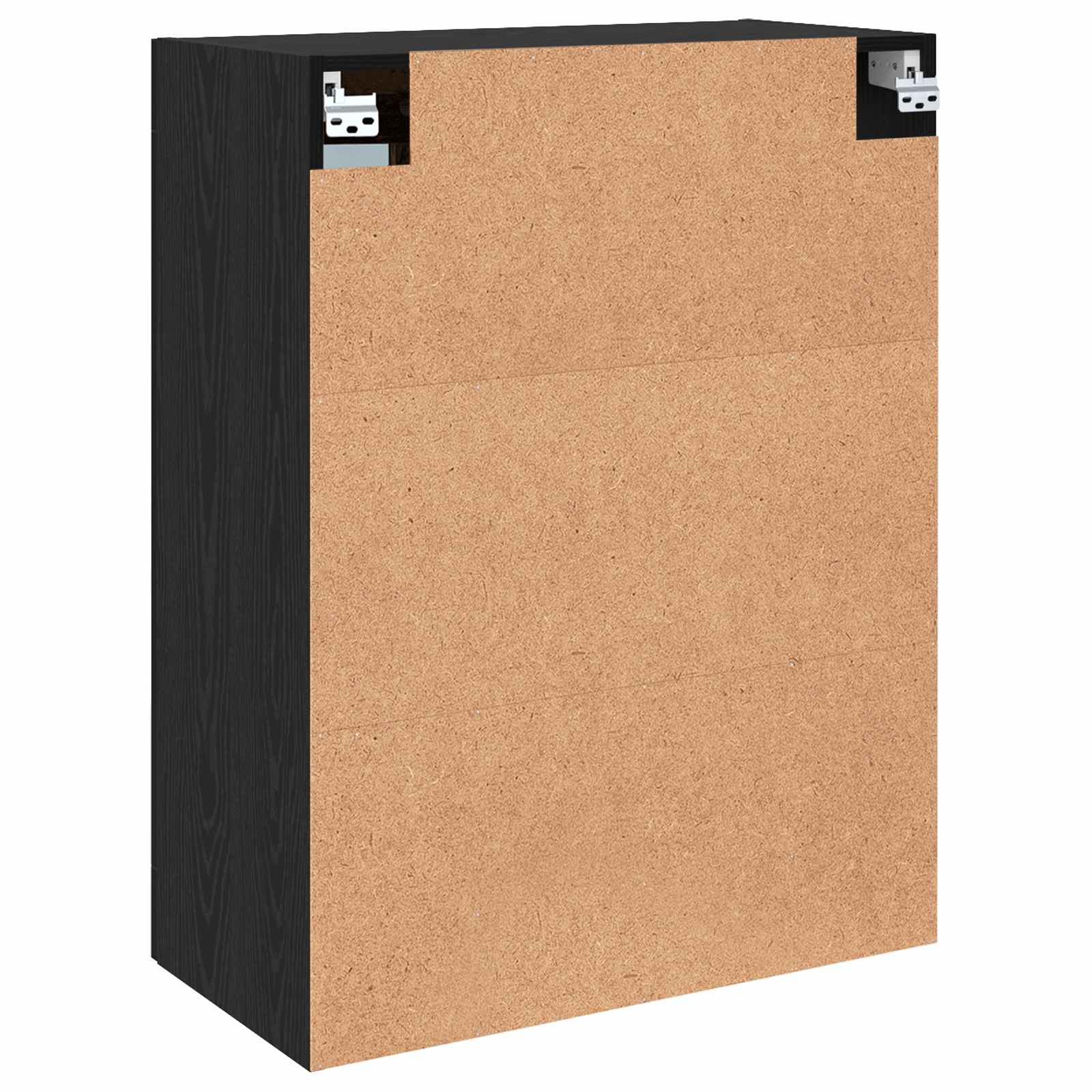 vidaXL Bufet Czarny Dąb 69,5 x 34 x 90 cm Materiał drewnopochodny