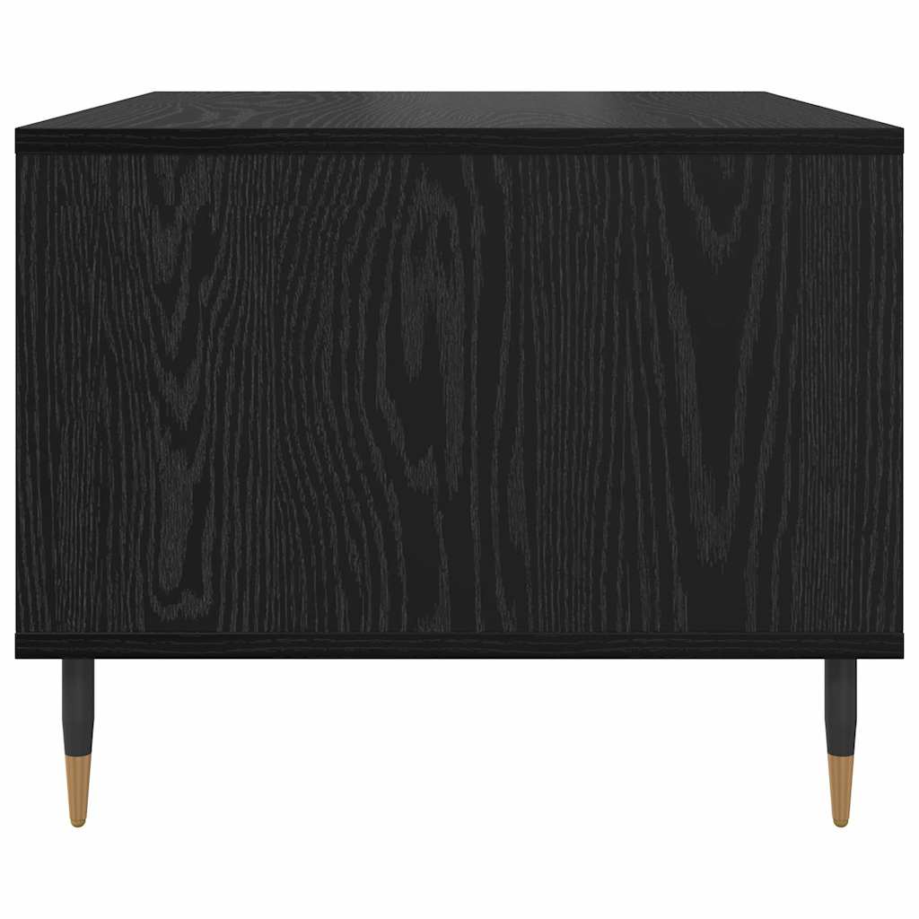 vidaXL Stolik kawowy Czarny dąb 60 x 50 x 40 cm