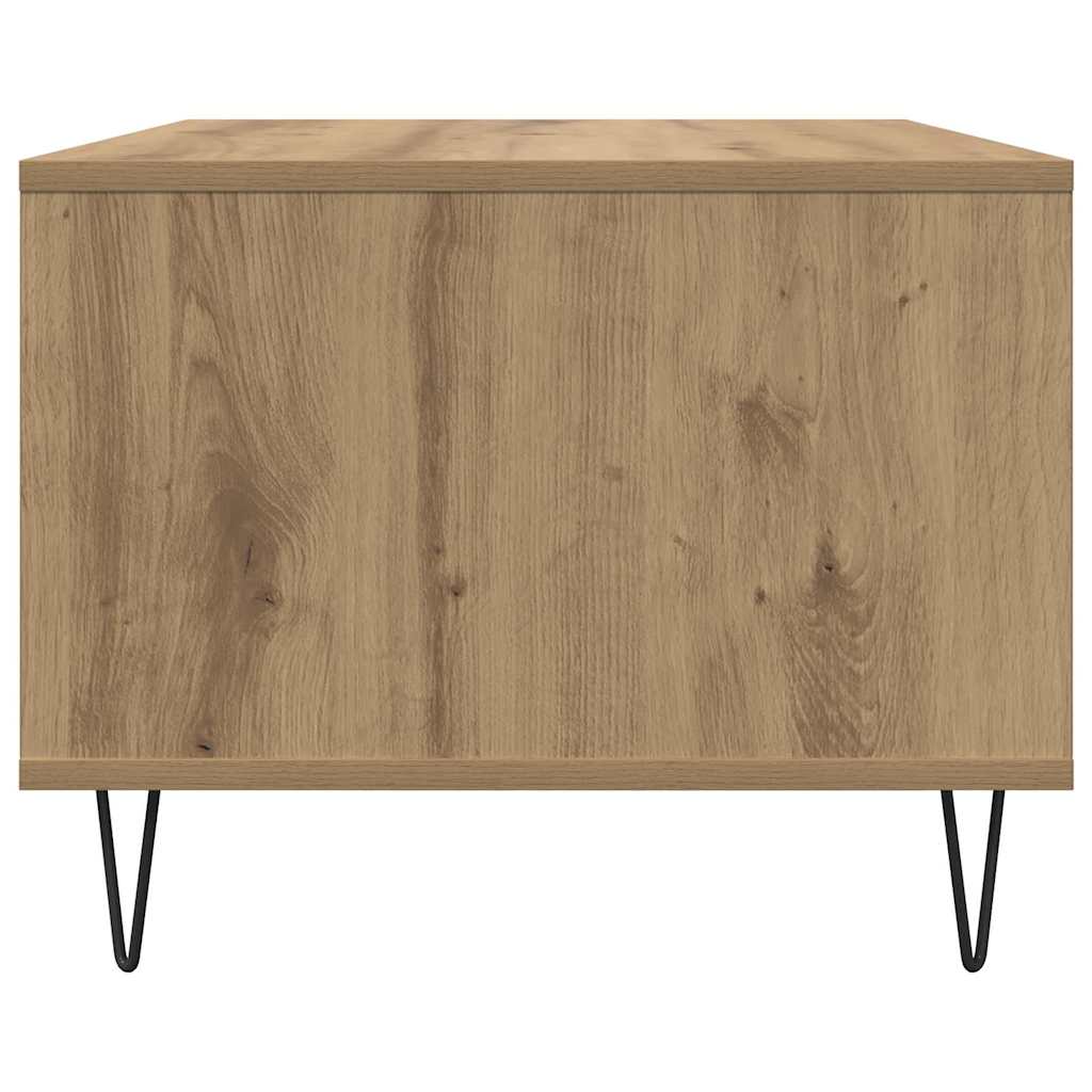vidaXL Stolik kawowy dąb artisan 60 x 50 x 40 cm